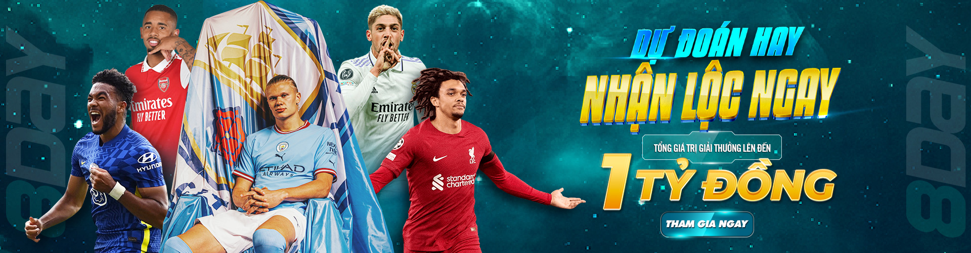 Banner dự đoán thể thao 8DAY