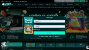 Hướng dẫn chi tiết cách đăng nhập 8Day